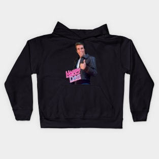 The Fonz  (Happy Days) Henry Winkler Kids Hoodie